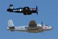Red Bull Corsair and B-25